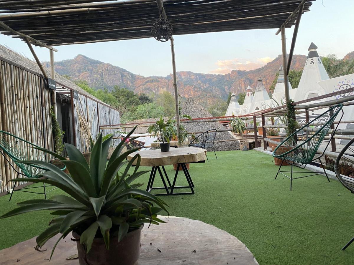 Fungi Tipis Hotel Tepoztlán Exterior photo